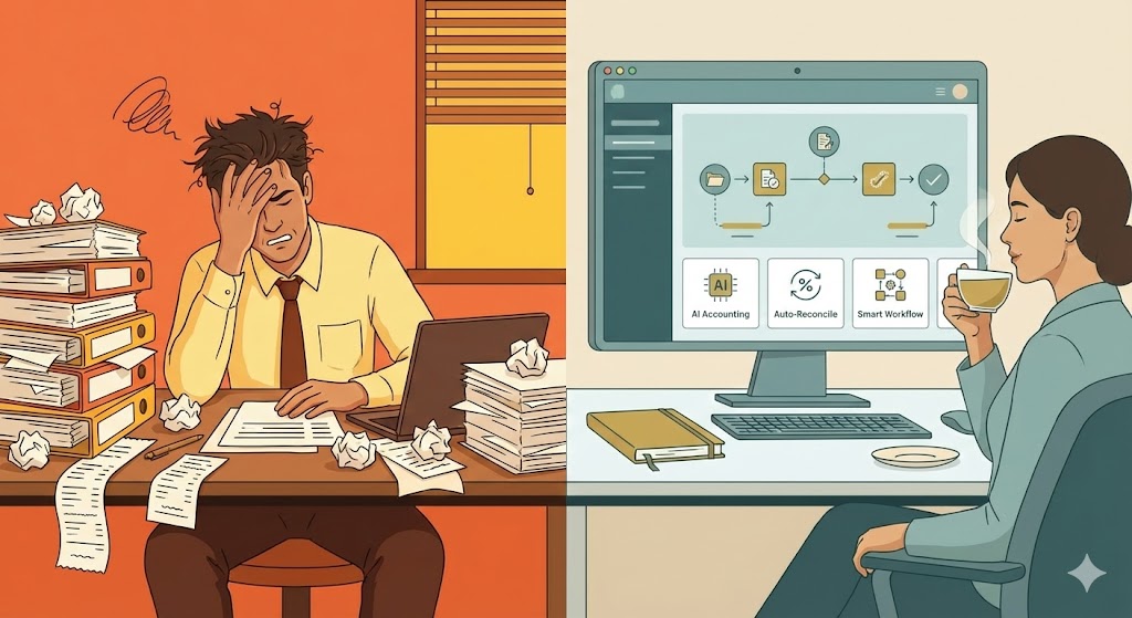 30% av tiden går til dokumentjaging